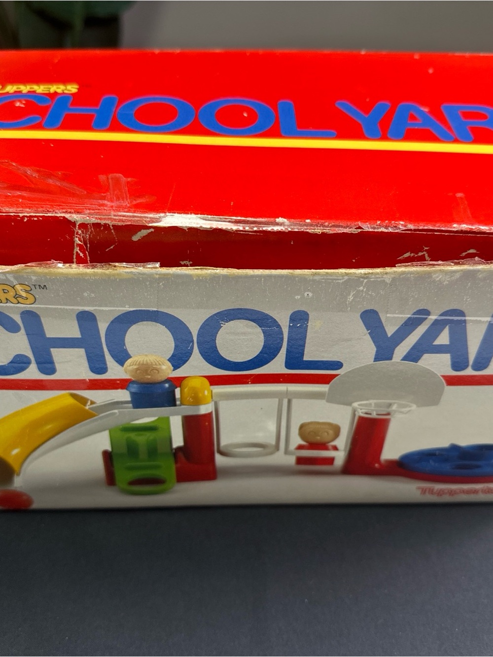 Vintage Tupperware School Yard Playset Kids